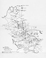 Схема германской оккупации (гражданская война 1917-1920 гг.)