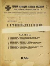 [Вып.] 1 : Архангельская губерния : Тетрадь 2. - 1899.