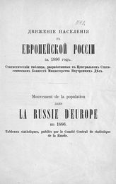 … за 1886 год. - 1890. - (Статистика Российской империи ; вып. 12).