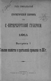 ... 1911, вып. 1. - 1912.