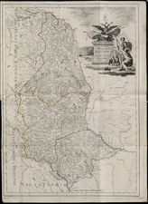Карта Минской, Изяславской и Брацлавской губерний