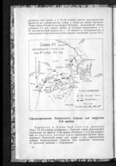 Схема расположения сторон к вечеру 18 ноября 1914 г.