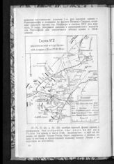 Схема расположения и передвижения сторон с 19-22 ноября 1914 г.