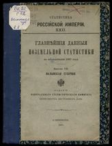 Вып. 8 : Волынская губерния. - 1897. - (Статистика Российской империи ; 22).
