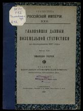 Вып. 42 : Тамбовская губерния. - 1896. - (Статистика Российской империи ; 22).