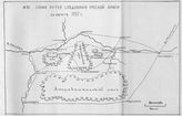 Схема путей следования русской армии в августе 1757 г.