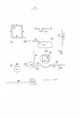 План раскопа А 1908 г.