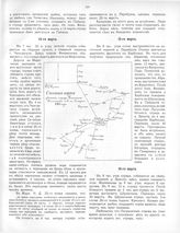 Карта движения отряда полковника Филимонова с 8 по 19 марта 1905 г.