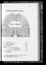 План Александринского театра
